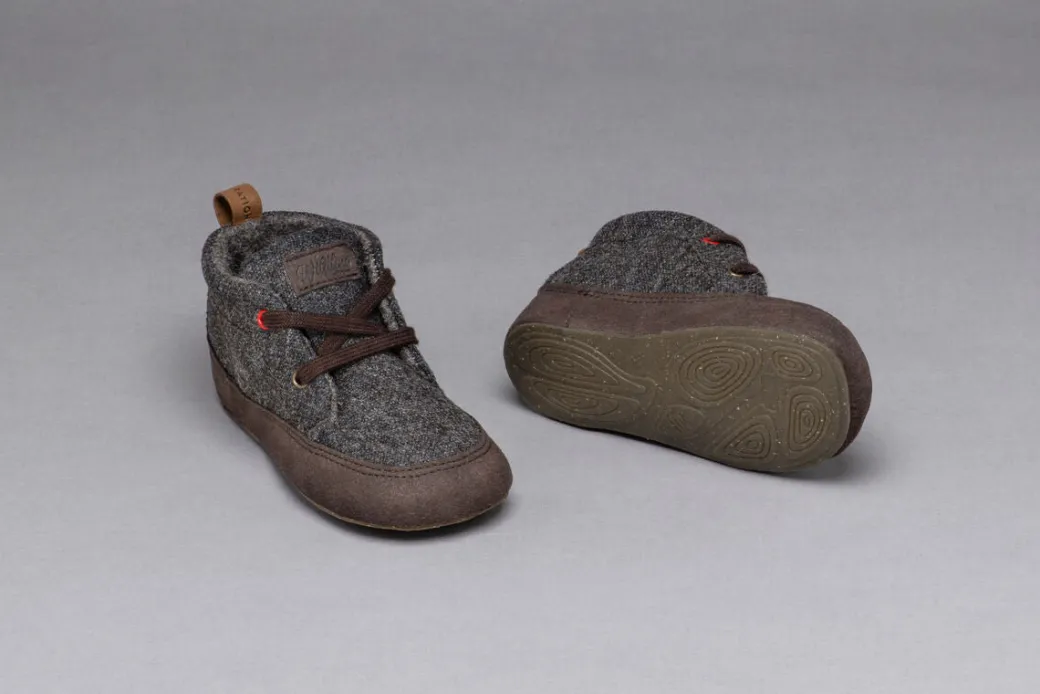 Kinder Wildling Shoes Marone